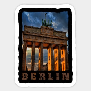 berlin victory column Sticker